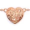 Moana Collection Rose Gold Anklet: Heart