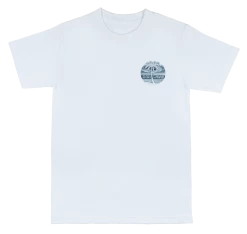 Crew Neck Tee - Moonlight: White