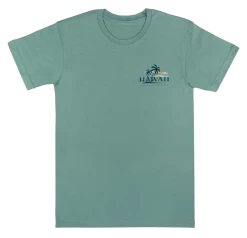 Vintage Dyed Tee - Discover Aloha: Mint