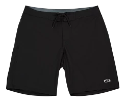 Hawaiian Performance Surfwear® Waverider Board Shorts - Solid: Black