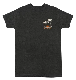 Crew Neck Tee - Seaside: Charcoal Heather