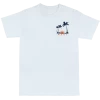Crew Neck Tee - MAUI Seaside: White