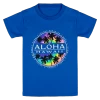 Hawaiian Performance Surfwear® Child's Tee - Tie Dye: Royal Blue