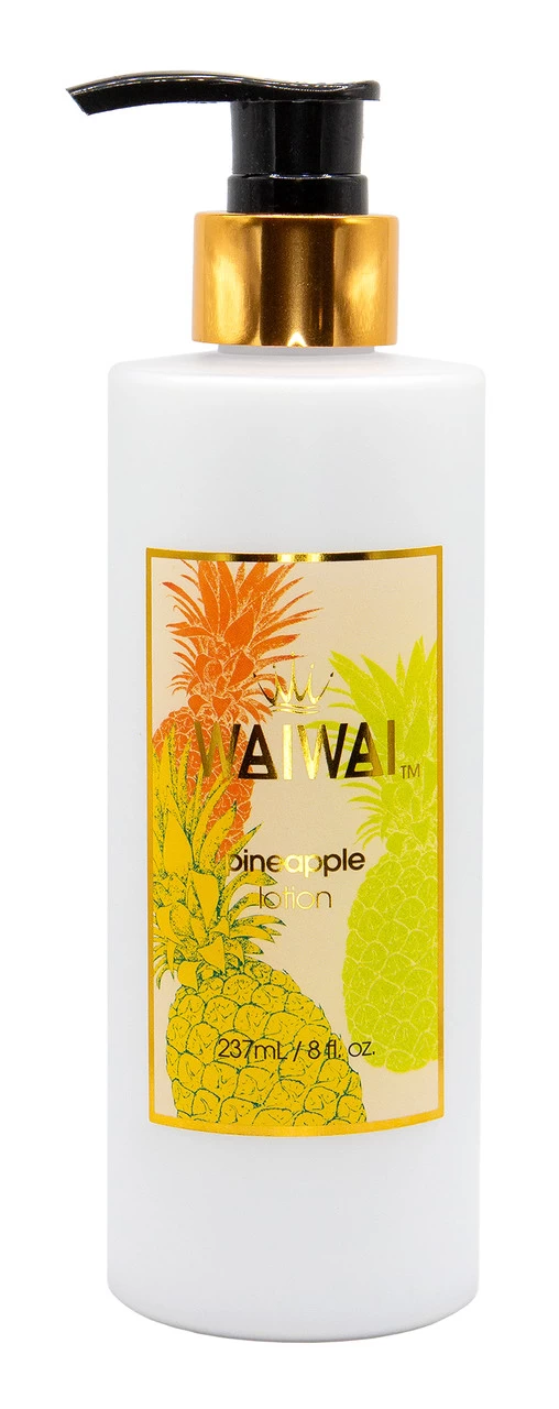 WaiWai Lotion Pump 8oz: Pineapple - Image 2