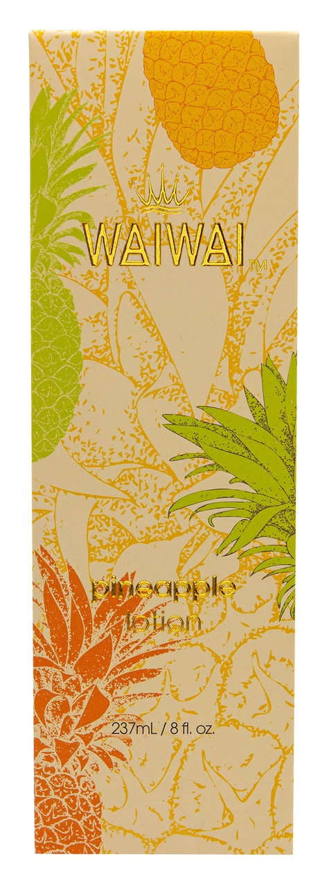 WaiWai Lotion Pump 8oz: Pineapple - Image 3