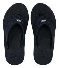 Hawaiian Performance Surfwear® Slippers: Black