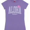 Island Girl® Surf Tee - Big Aloha: Lavender