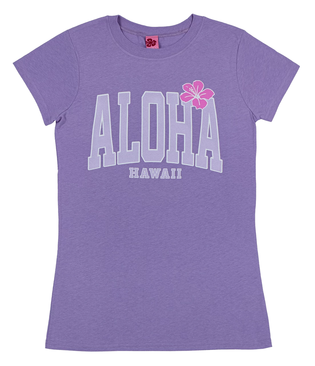Island Girl® Surf Tee - Big Aloha: Lavender