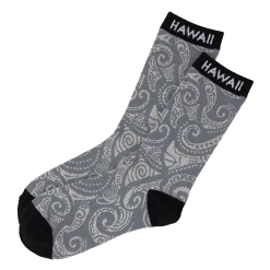 Hawaiian Performance Surfwear® Crew Cut Socks: Tattoo