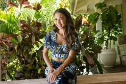 Tahitian Pearl Float Gold Chain Necklace