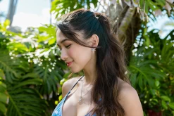 Island Crystal Charm Necklace