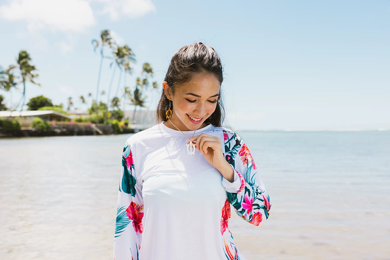 Island Edge® Medium Dangle Earrings: Honu - Image 2