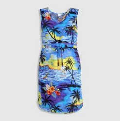 Aloha DRESS - Blue Scenic