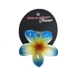 Solid Color Large Jaw Style Hair Clip: Blue