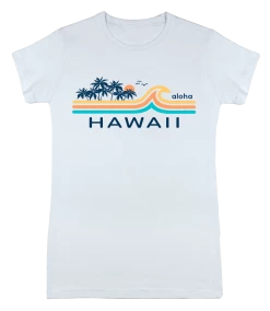 Island Girl® Surf Tee - Beach Break: White