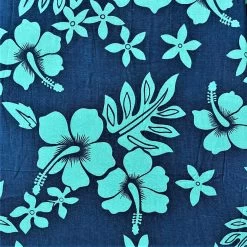 Napua Collection Tropical Dress - Hibiscus: Blue