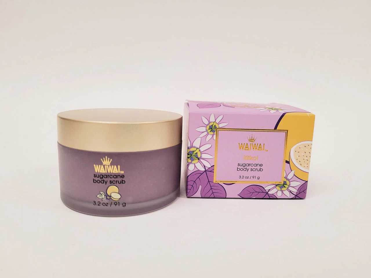 WaiWai Sugar Scrub 4oz: Lilikoi