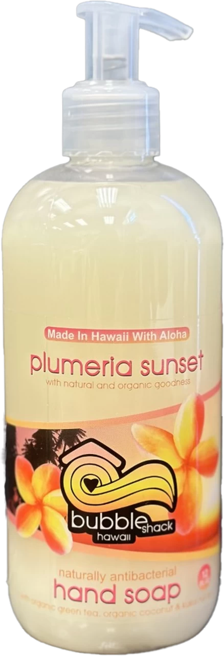 Bubble Shack Liquid Hand Soap: Plumeria Sunset