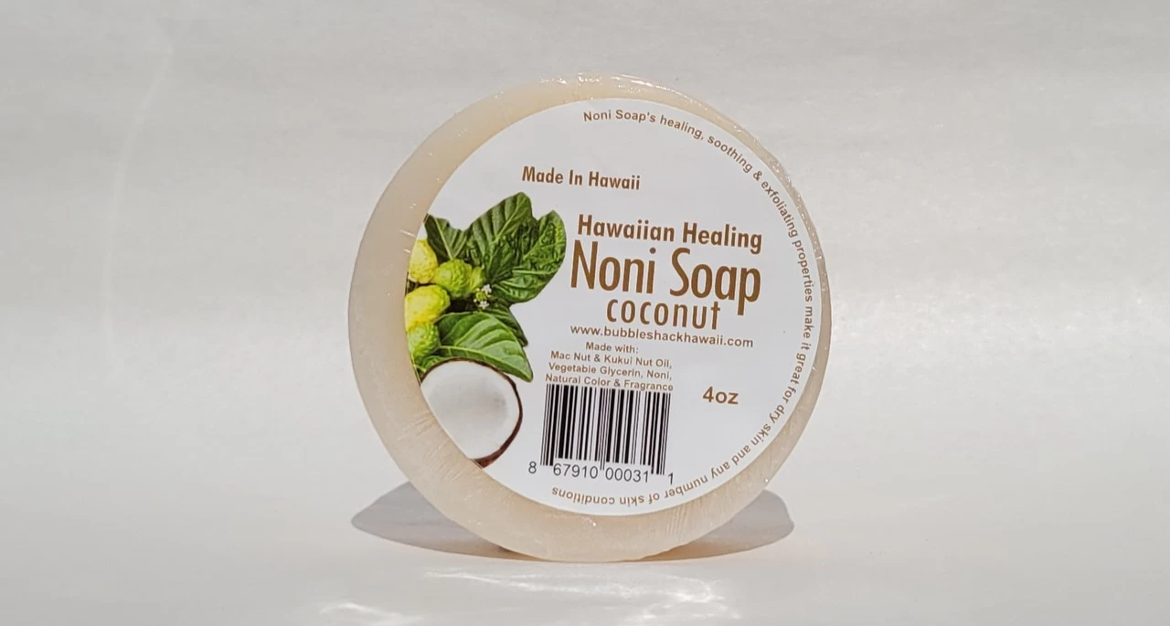 Noni Soap By Bubble Shack: Coconut - Image 2