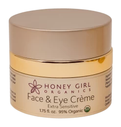 Honey Girl Organics Face & Eye Cream Extra Sensitive 1.75 Oz