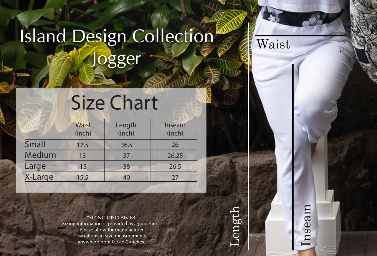 Island Design Collection Jogger: Black - Image 3