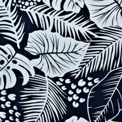Napua Collection Tropical Dress - Monstera Palm: Navy