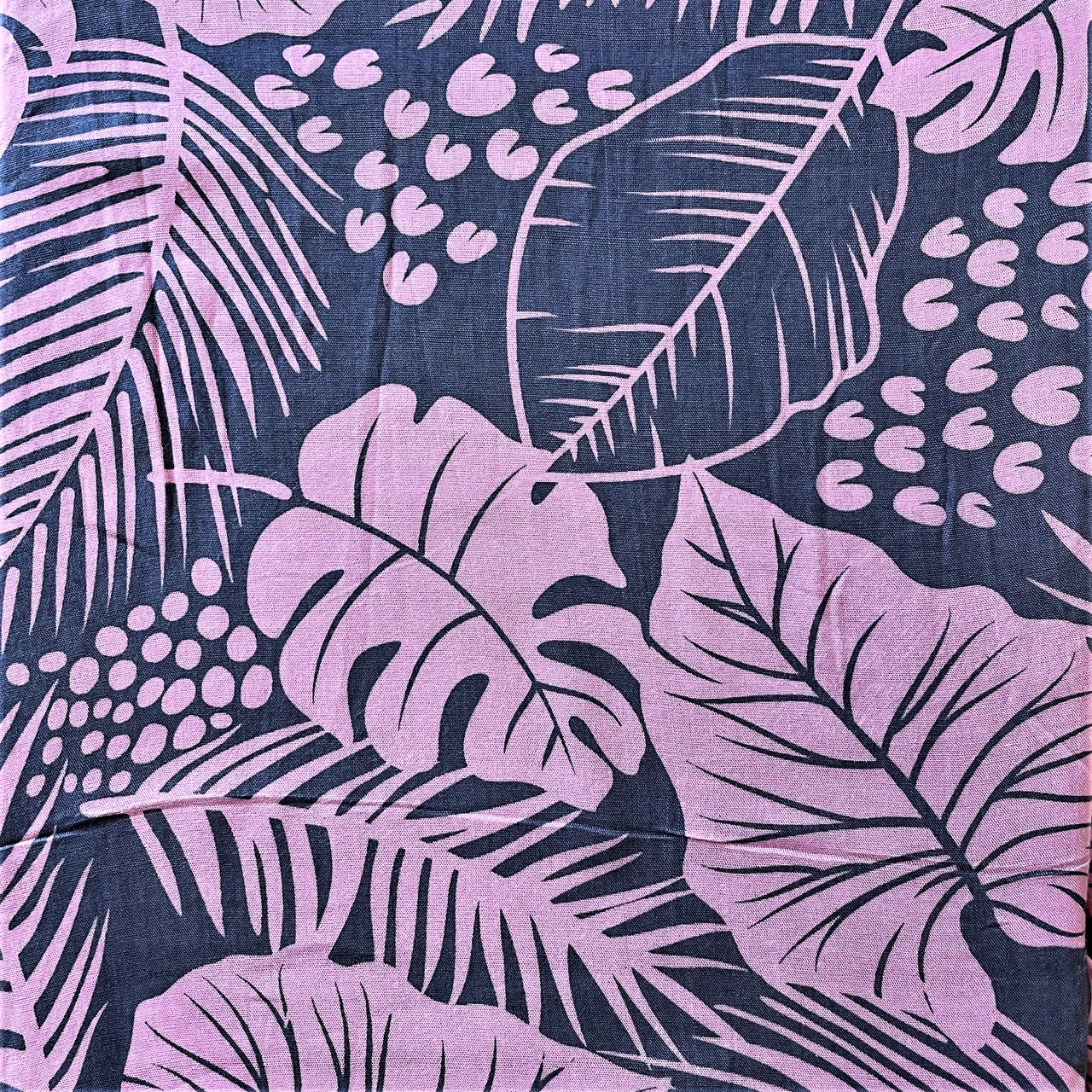 Napua Collection Tropical Dress - Monstera Palm: Pink