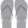 Island Girl® Slippers - Solid: Grey