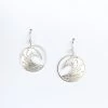 Liv-N-Aloha® Silver Wave Earrings