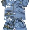 Boy's Aloha Cabana Set - Blue Surf