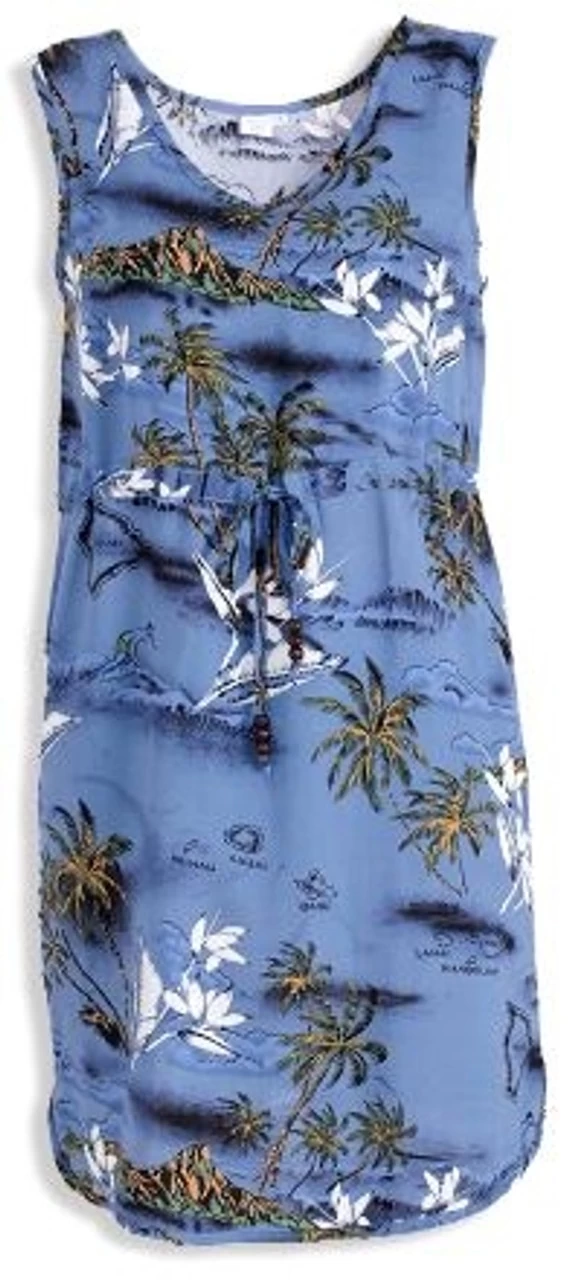 Aloha DRESS - Blue Surf