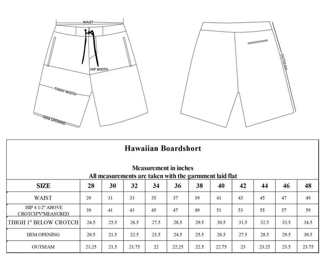 Men's Microfiber Board Shorts - Verdant Stripe Blue - Image 2