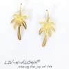 Liv-N-Aloha® Gold Palm Tree Earrings