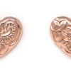 Moana Collection Rose Gold Stud Earring: Heart