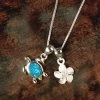 Island Opals® Double Charm Necklace